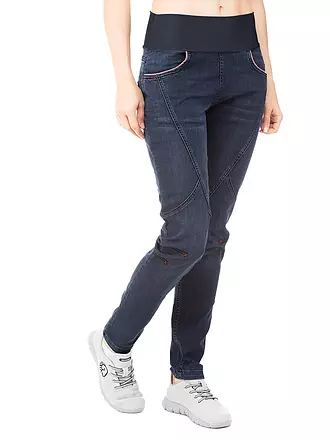 CHILLAZ | Pantaloni da arrampicata da donna Fuji 2.0 | dunkelblau